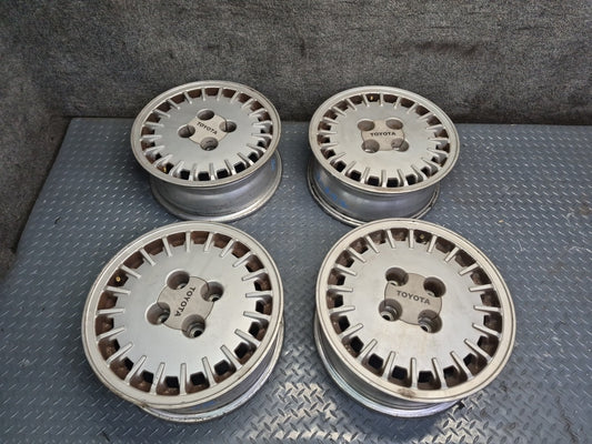 84-88 Toyota Cressida MX73 Set of 4 Factory R15 15" Wheel Rim 15x6J ET20 OEM