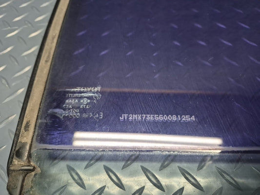 84-88 Toyota Cressida MX73 Sedan Rear Right Door Window Glass Tinted OEM