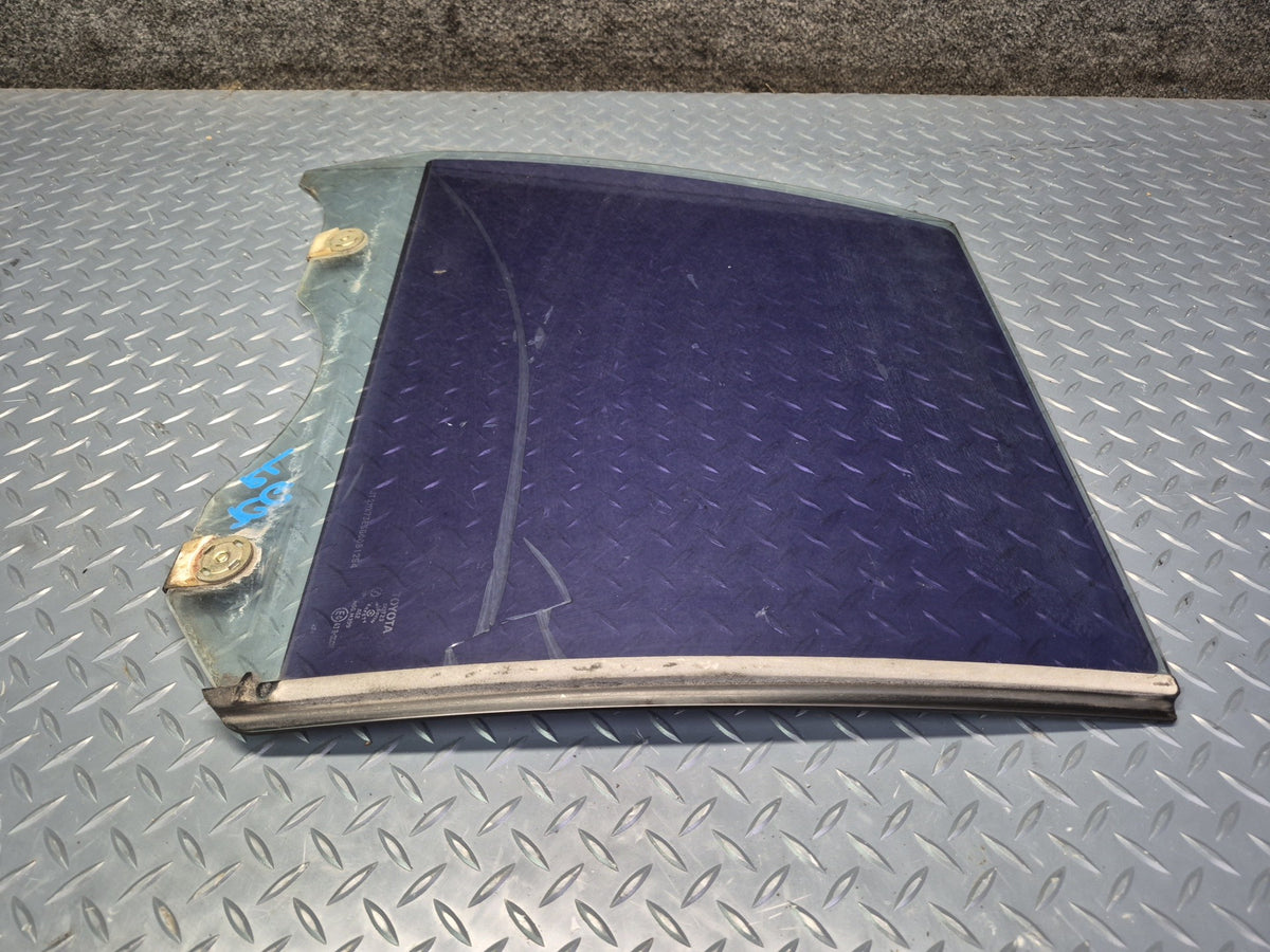 84-88 Toyota Cressida MX73 Sedan Rear Left Door Window Glass Tinted OEM