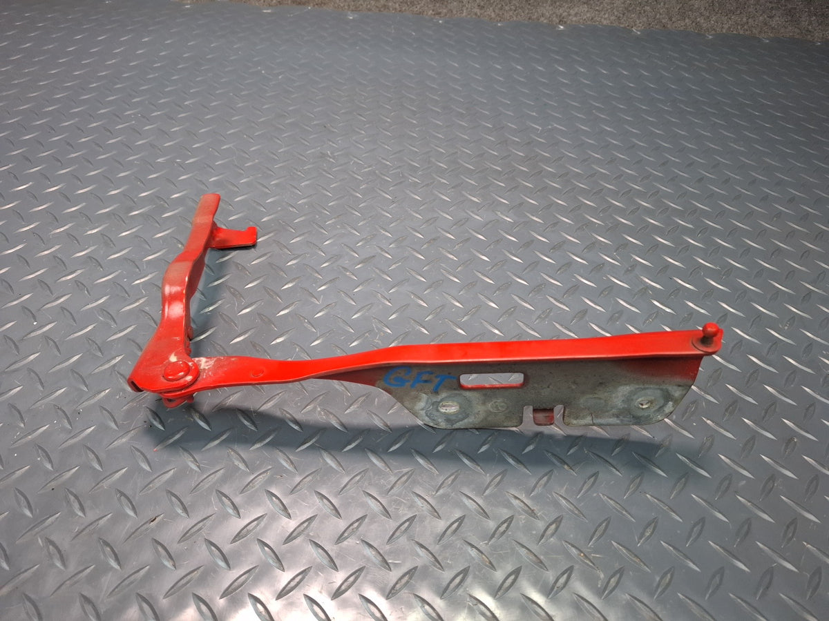 02-05 Ford Thunderbird Set of 2 Front Left & Right Hood Hinge RED OEM
