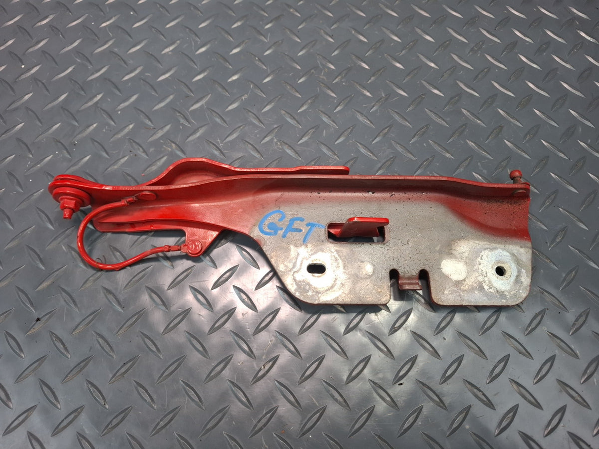 02-05 Ford Thunderbird Set of 2 Front Left & Right Hood Hinge RED OEM