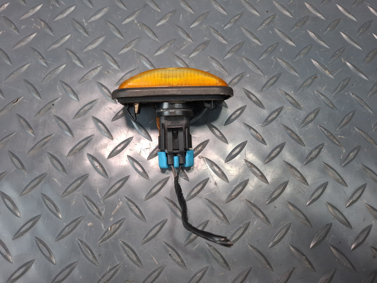 2003-2009 Hummer H2 Front Upper Clearance Marker Orange Light Lamp Set of 3