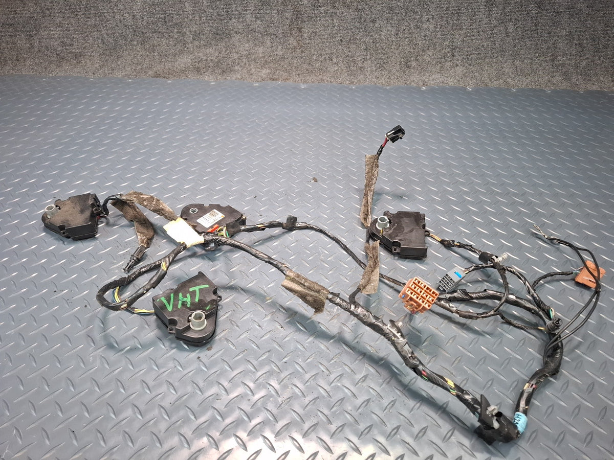 2003-2009 Hummer H2 Hvac A/C Air Heater Flap Door Actuator Motor Wiring Set