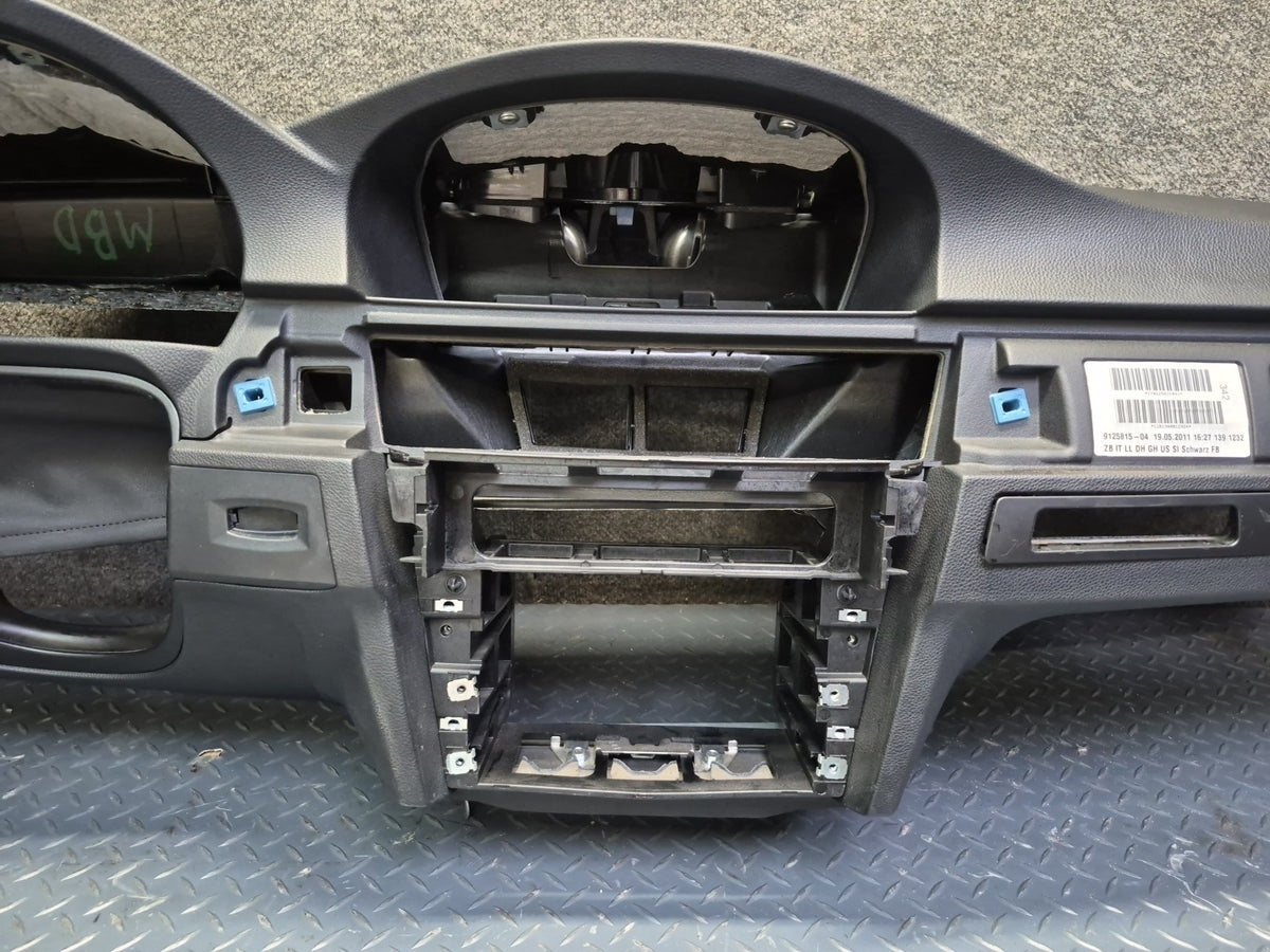 2008-2011 BMW E90 E92 M3 Dashboard Dash Instrument Panel Trim Cover Black