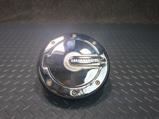 2003-2007 Hummer H2 Fuel Door Lid Chrome Cover W/ Housing