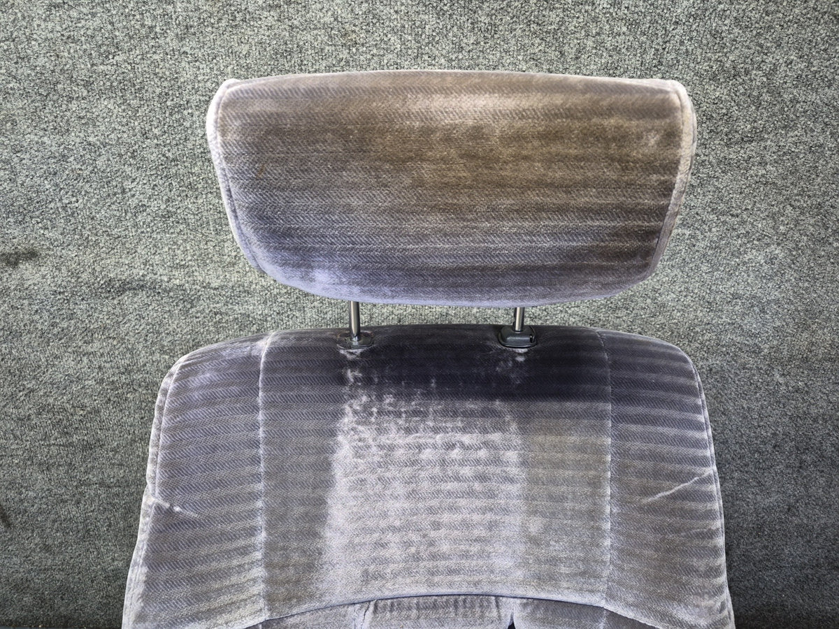 84-88 Toyota Cressida MX73 Luxury Sedan Front & Rear Velour Seat Blue Set OEM