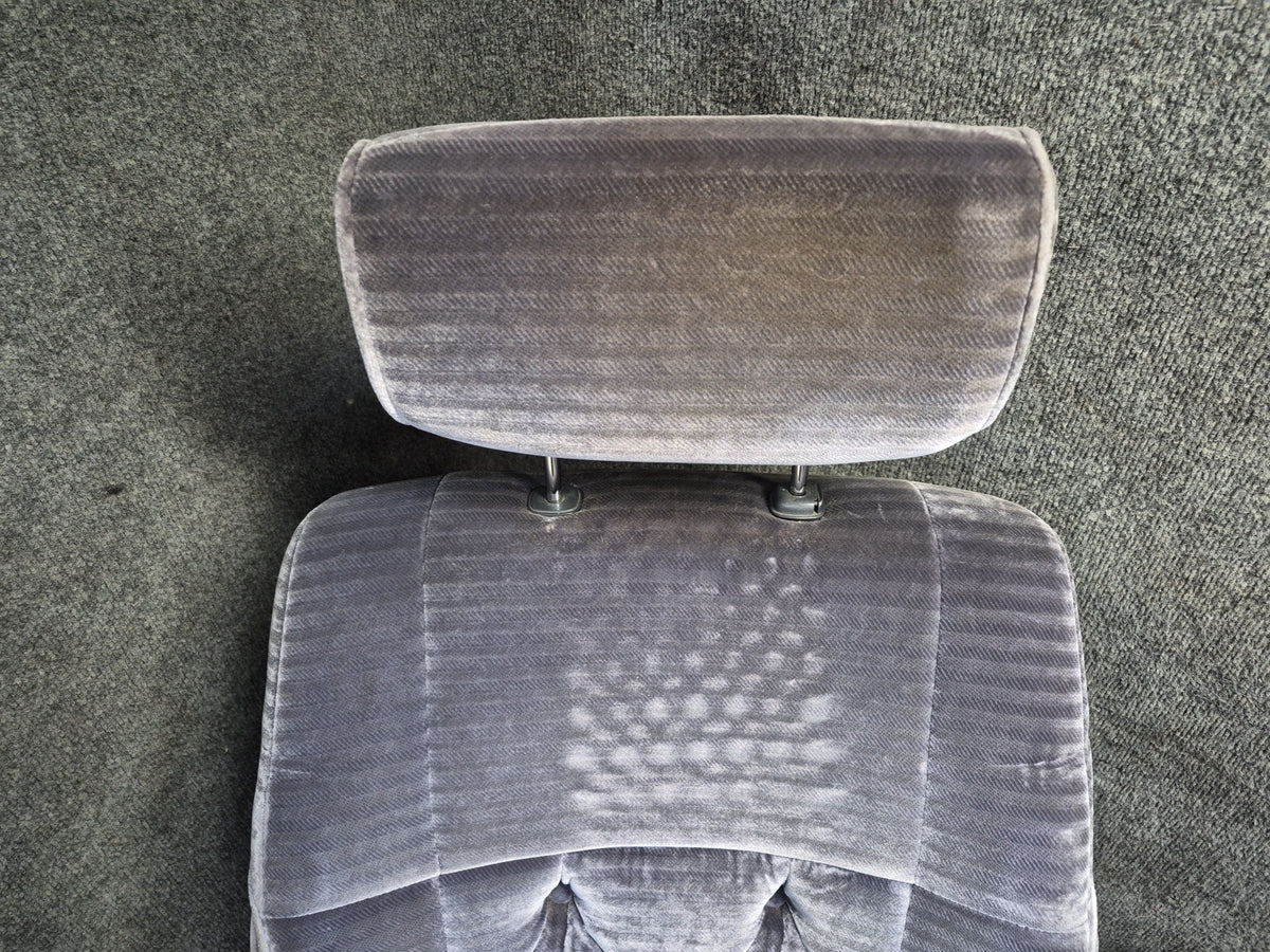 84-88 Toyota Cressida MX73 Luxury Sedan Front & Rear Velour Seat Blue Set OEM