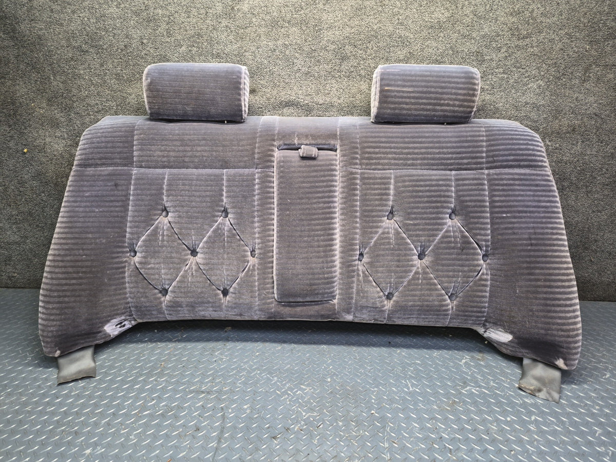 84-88 Toyota Cressida MX73 Luxury Sedan Front & Rear Velour Seat Blue Set OEM