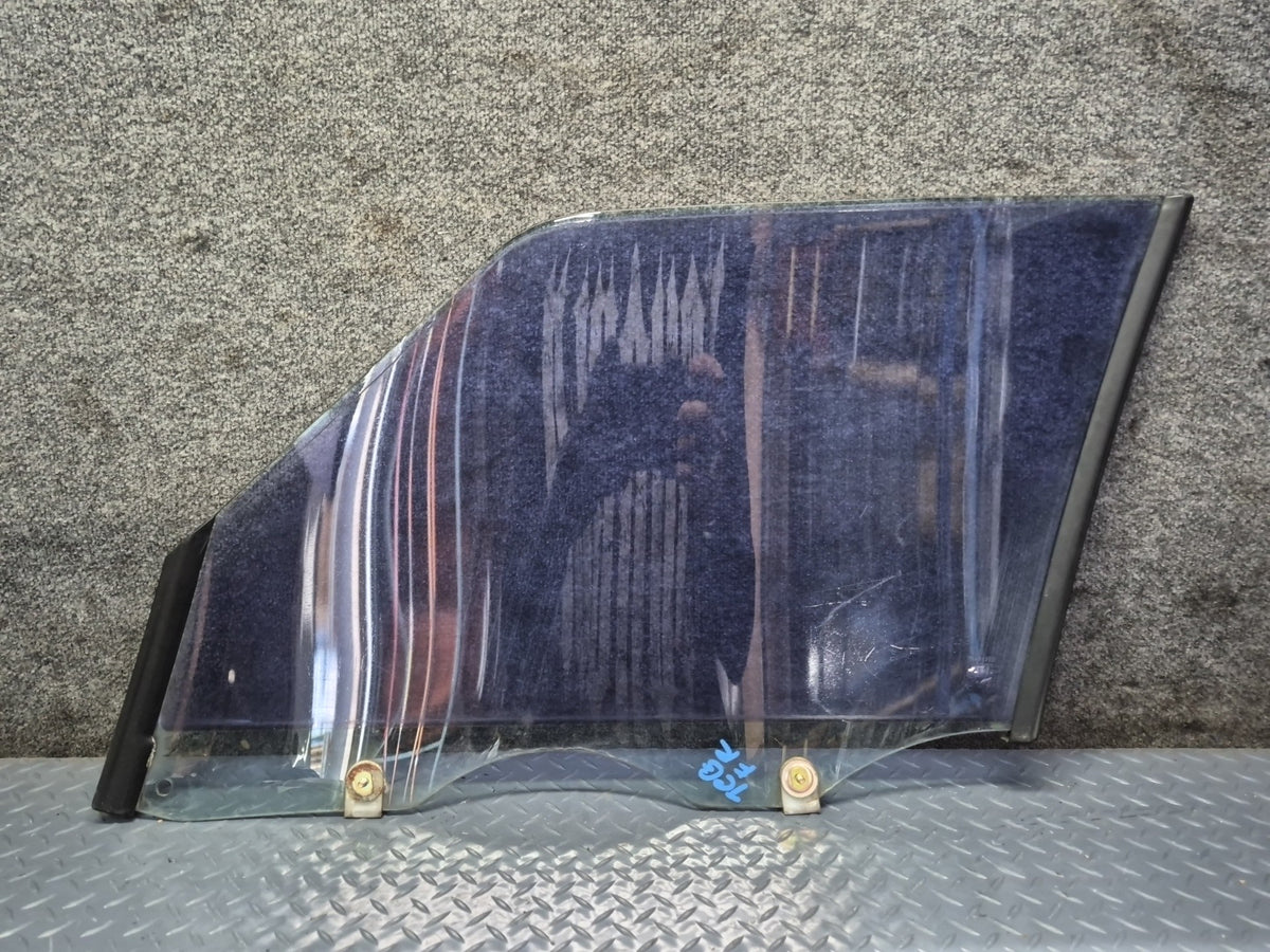 84-88 Toyota Cressida MX73 Sedan Front Right Pass Door Window Glass Tinted OEM