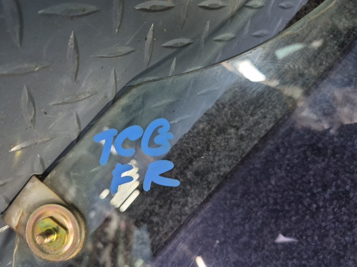 84-88 Toyota Cressida MX73 Sedan Front Right Pass Door Window Glass Tinted OEM