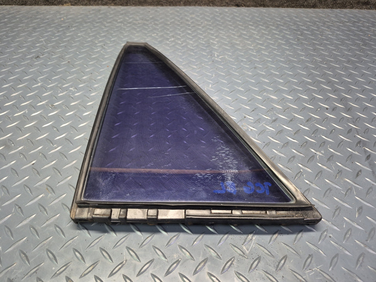 84-88 Toyota Cressida MX73 Sedan Rear Left Door Quarter Window Glass Tinted OEM