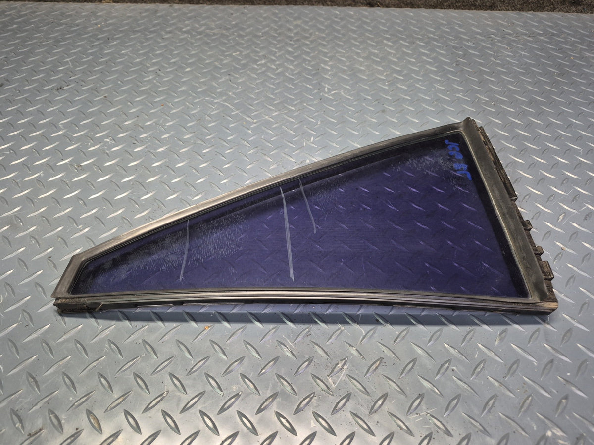 84-88 Toyota Cressida MX73 Sedan Rear Left Door Quarter Window Glass Tinted OEM