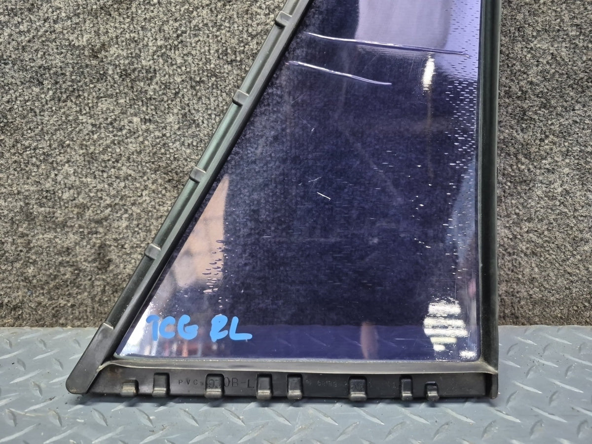 84-88 Toyota Cressida MX73 Sedan Rear Left Door Quarter Window Glass Tinted OEM