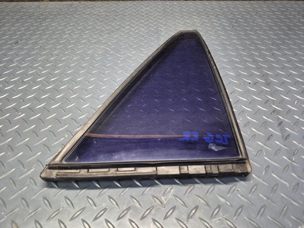 84-88 Toyota Cressida MX73 Sedan Rear Right Door Quarter Window Glass Tinted OEM