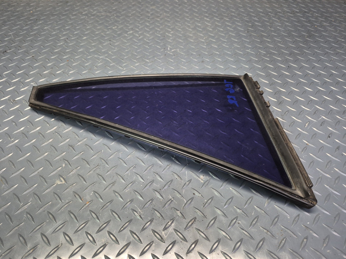 84-88 Toyota Cressida MX73 Sedan Rear Right Door Quarter Window Glass Tinted OEM