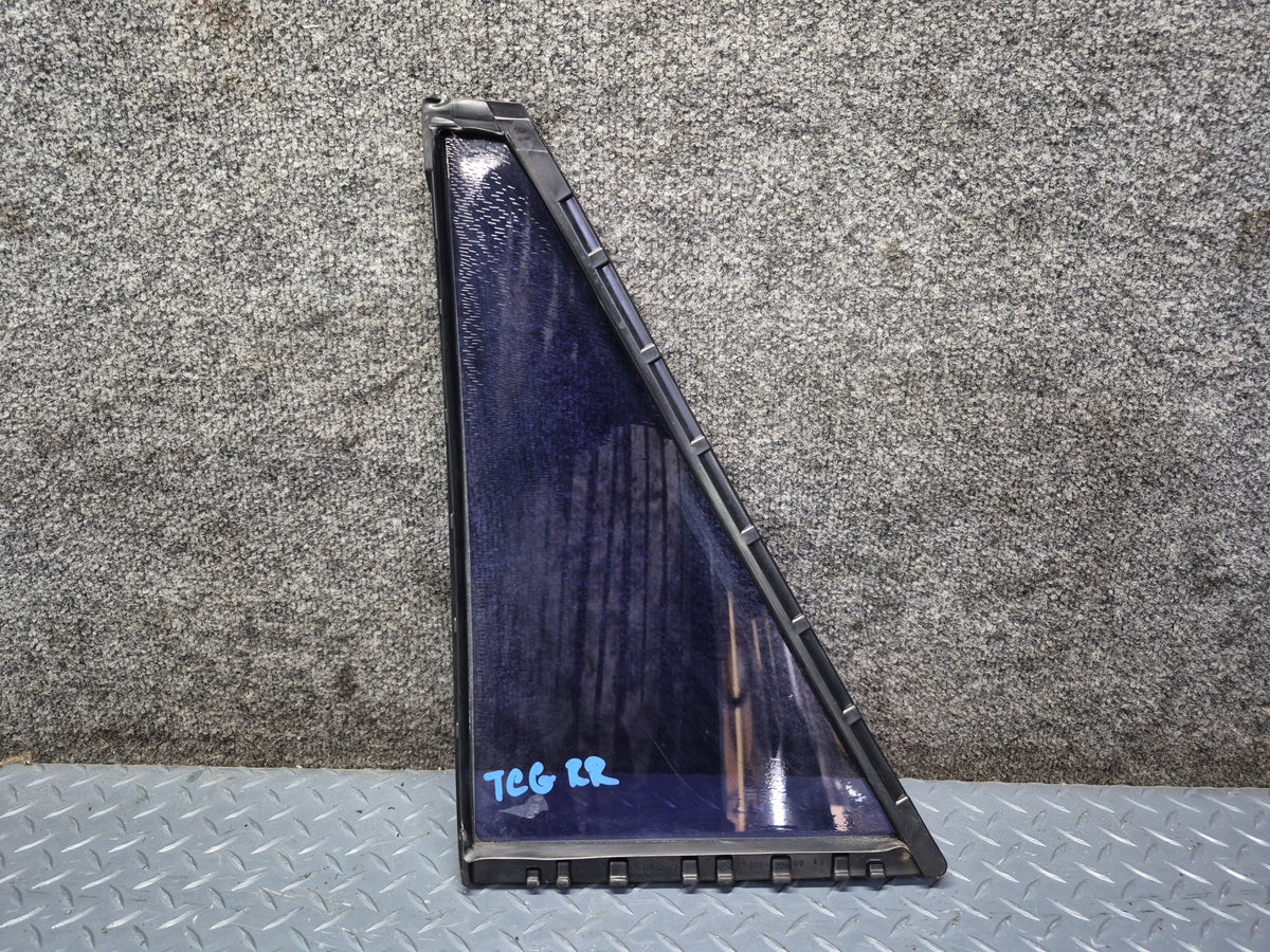 84-88 Toyota Cressida MX73 Sedan Rear Right Door Quarter Window Glass Tinted OEM