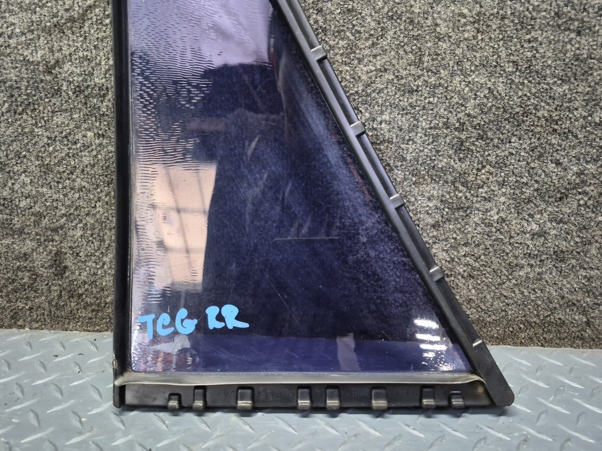 84-88 Toyota Cressida MX73 Sedan Rear Right Door Quarter Window Glass Tinted OEM