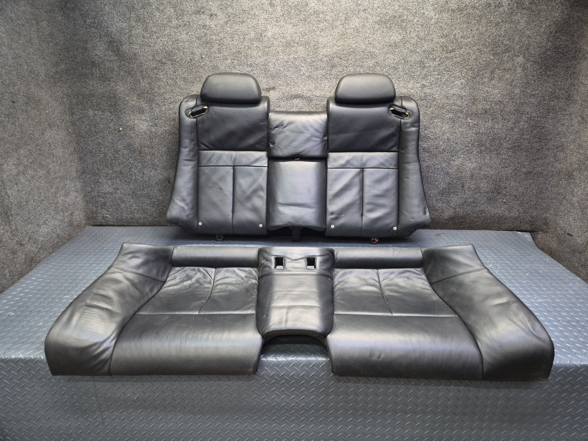 06-10 BMW E63 M6 Coupe Rear Sport Seat Upper & Lower Leather Cushion Set