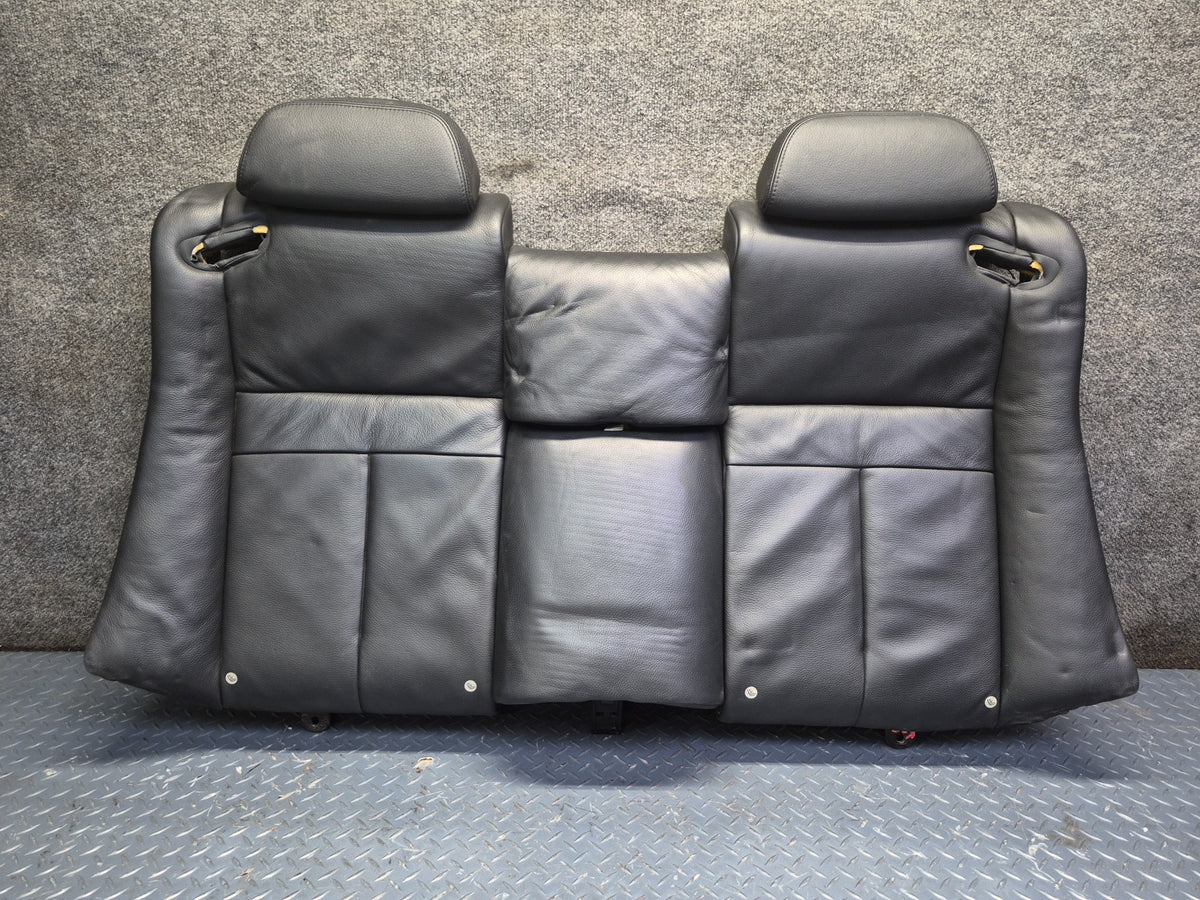 06-10 BMW E63 M6 Coupe Rear Sport Seat Upper & Lower Leather Cushion Set