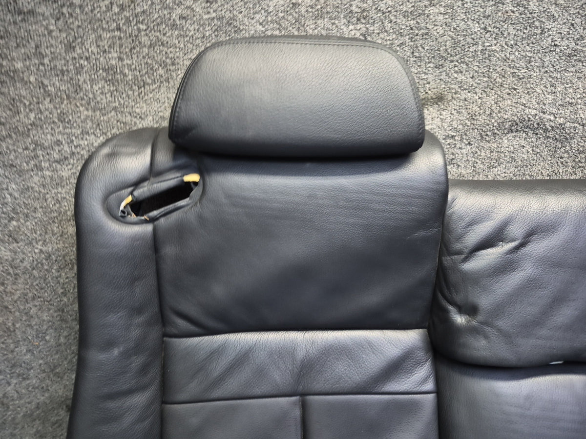06-10 BMW E63 M6 Coupe Rear Sport Seat Upper & Lower Leather Cushion Set