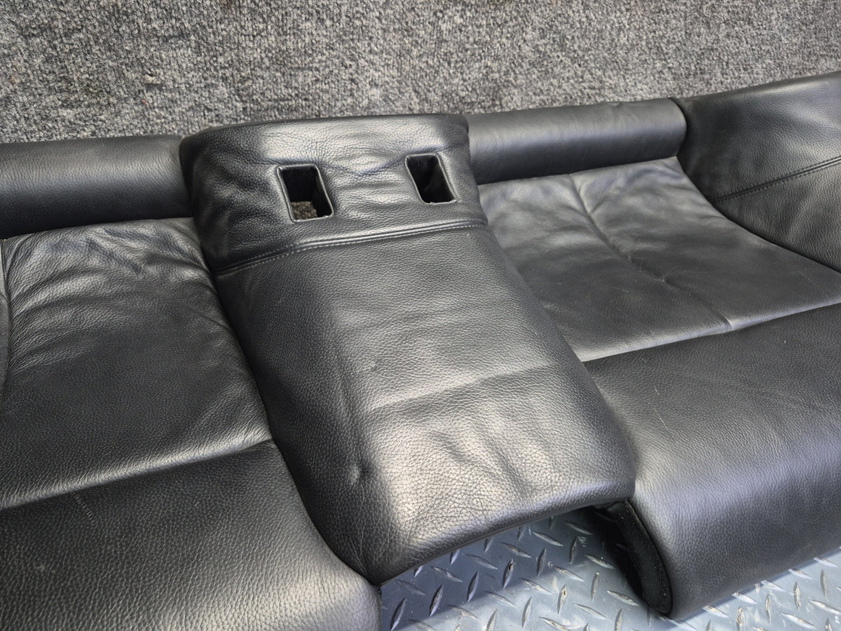 06-10 BMW E63 M6 Coupe Rear Sport Seat Upper & Lower Leather Cushion Set