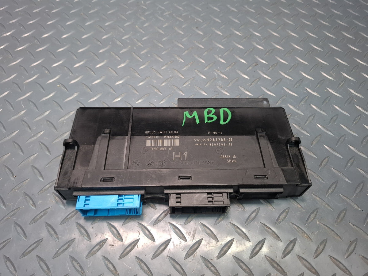 2011 BMW E90 M3 Body Control Module Unit BCM BCU 9267203