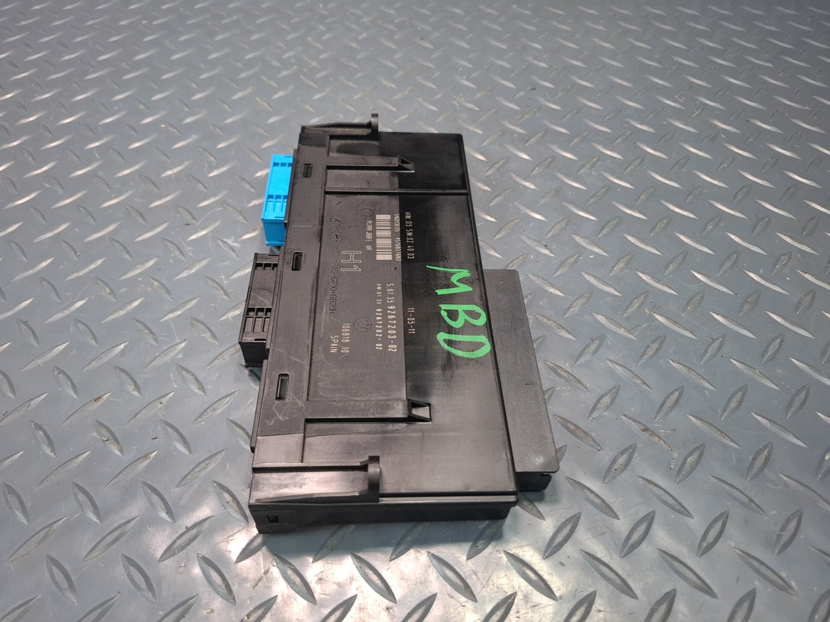 2011 BMW E90 M3 Body Control Module Unit BCM BCU 9267203