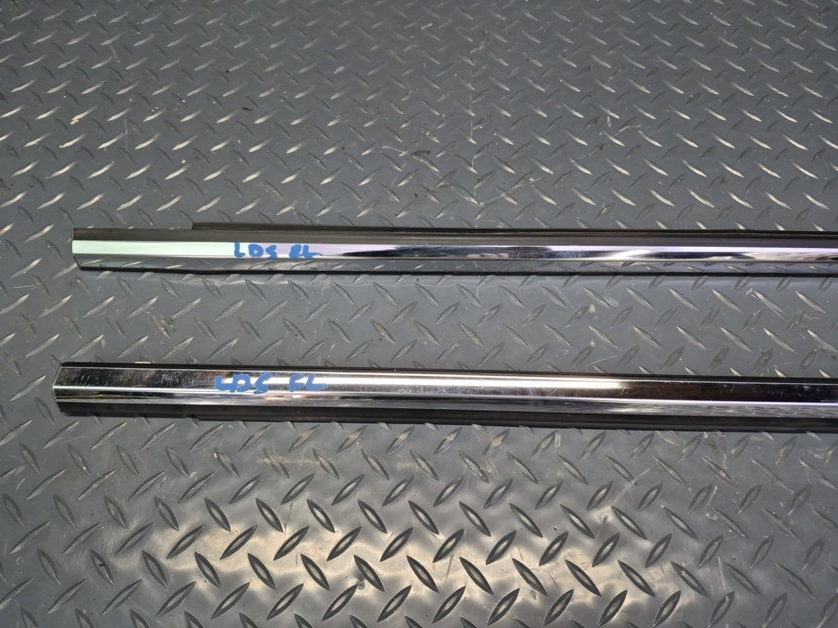 01-06 Lexus UCF30L LS430 Front & Rear Left Door Weatherstrip Molding Set OEM