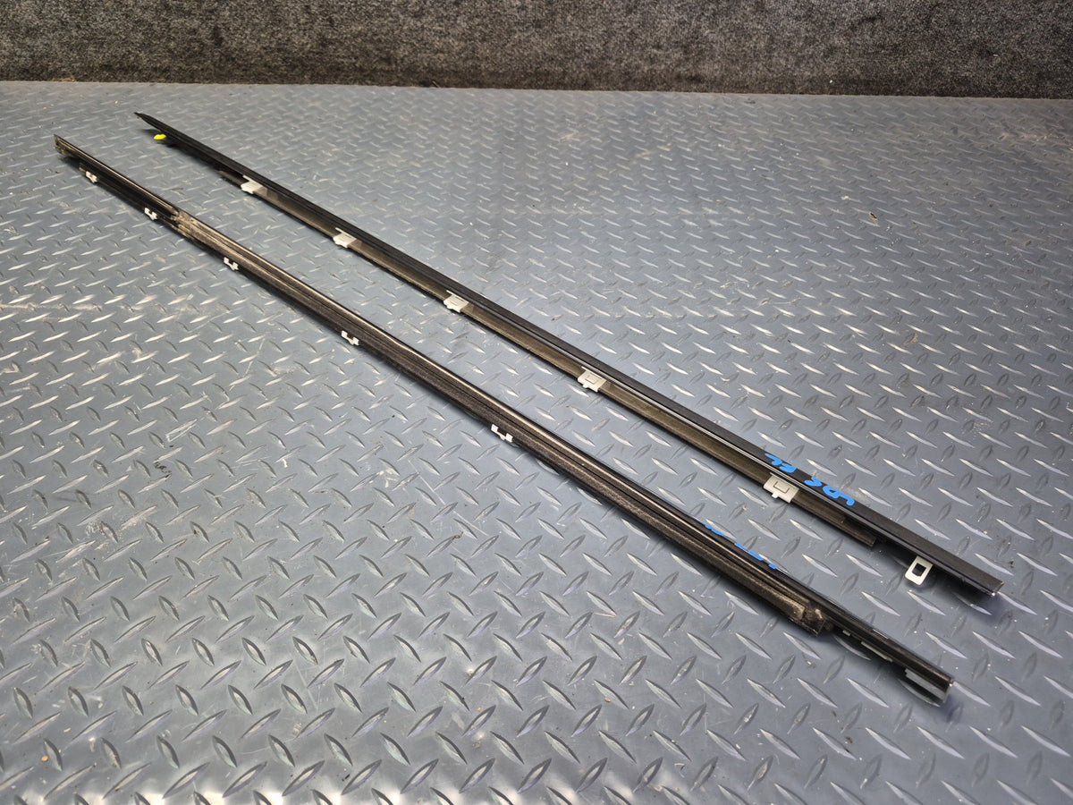 01-06 Lexus UCF30L LS430 Front & Rear Left Door Weatherstrip Molding Set OEM