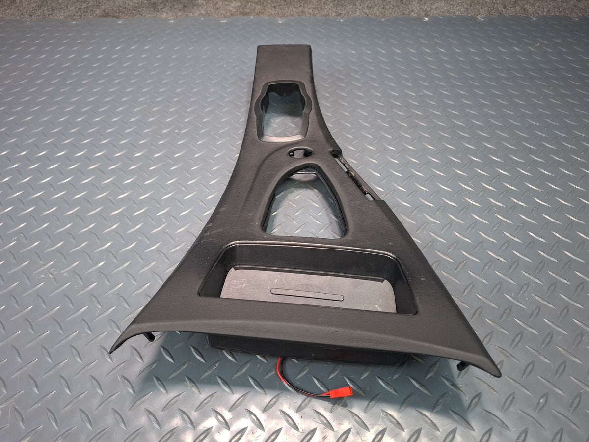 2008-2011 BMW E90 M3 A/T Front Center Console Shifter Leather Trim Cover Panel