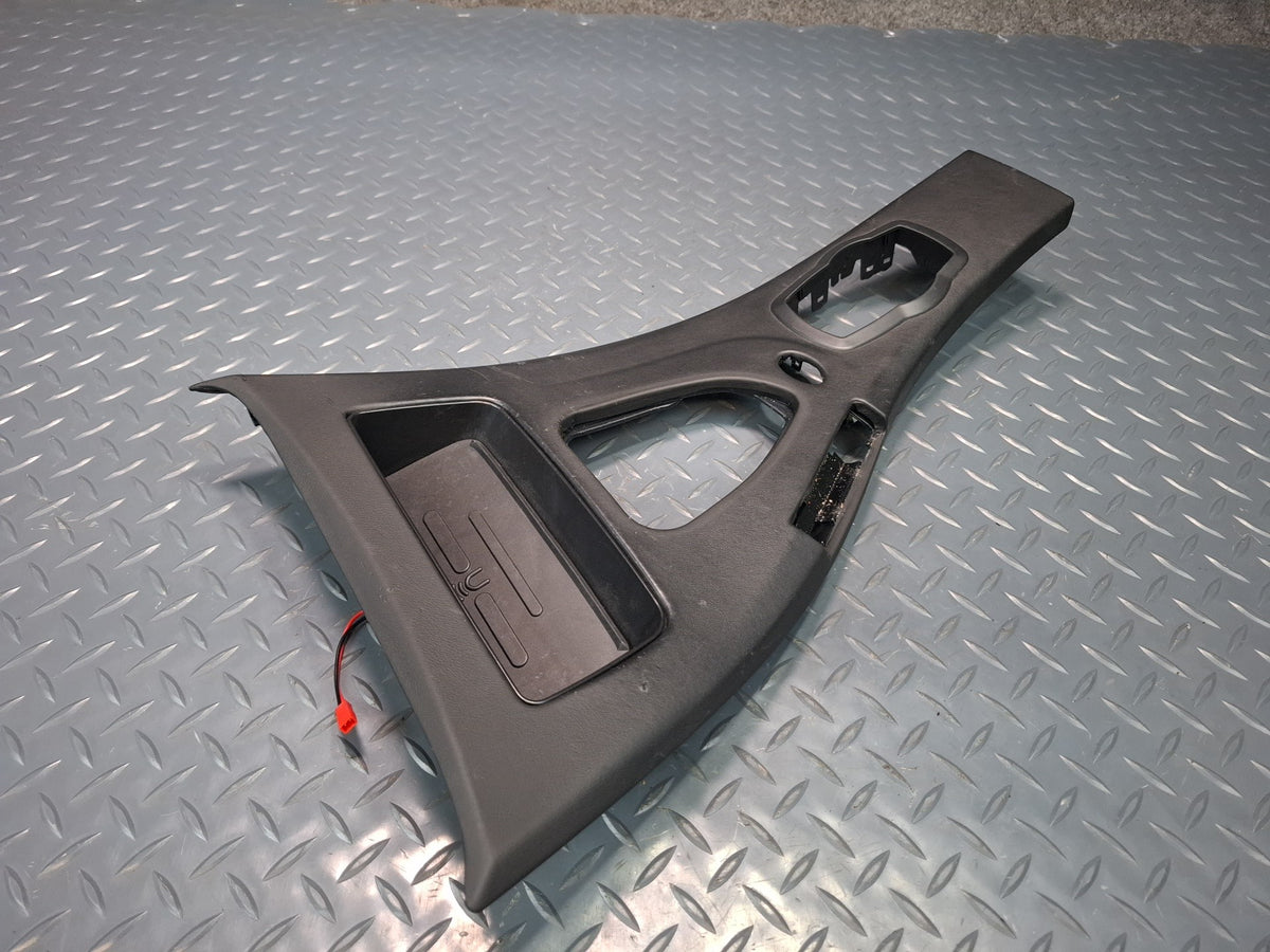 2008-2011 BMW E90 M3 A/T Front Center Console Shifter Leather Trim Cover Panel