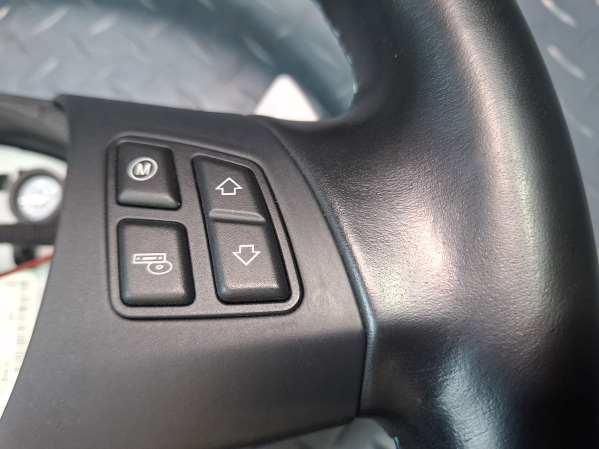 2008-2011 BMW E90 E92 E93 M3 Sport Leather Steering Black w Paddles & Controls