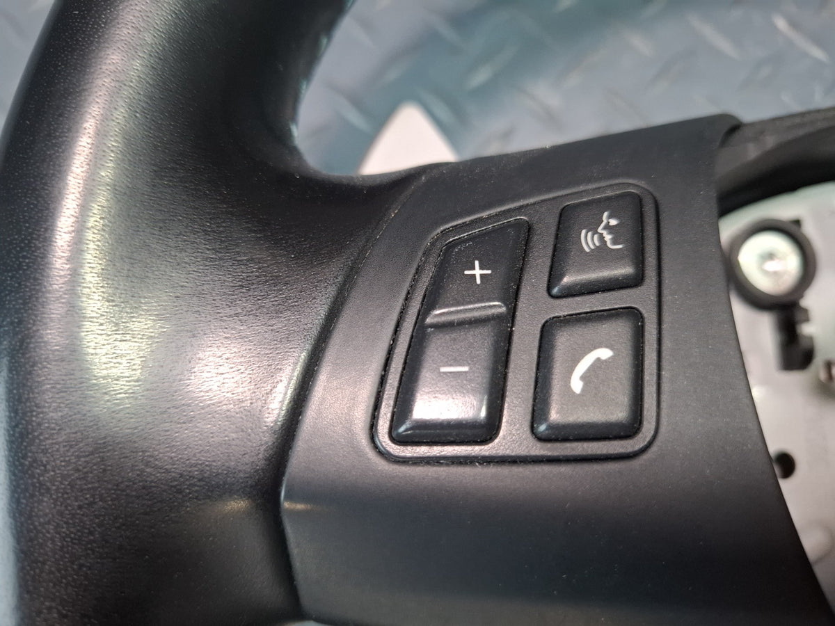 2008-2011 BMW E90 E92 E93 M3 Sport Leather Steering Black w Paddles & Controls