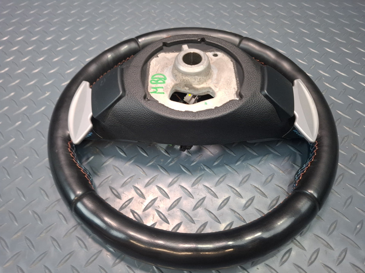 2008-2011 BMW E90 E92 E93 M3 Sport Leather Steering Black w Paddles & Controls