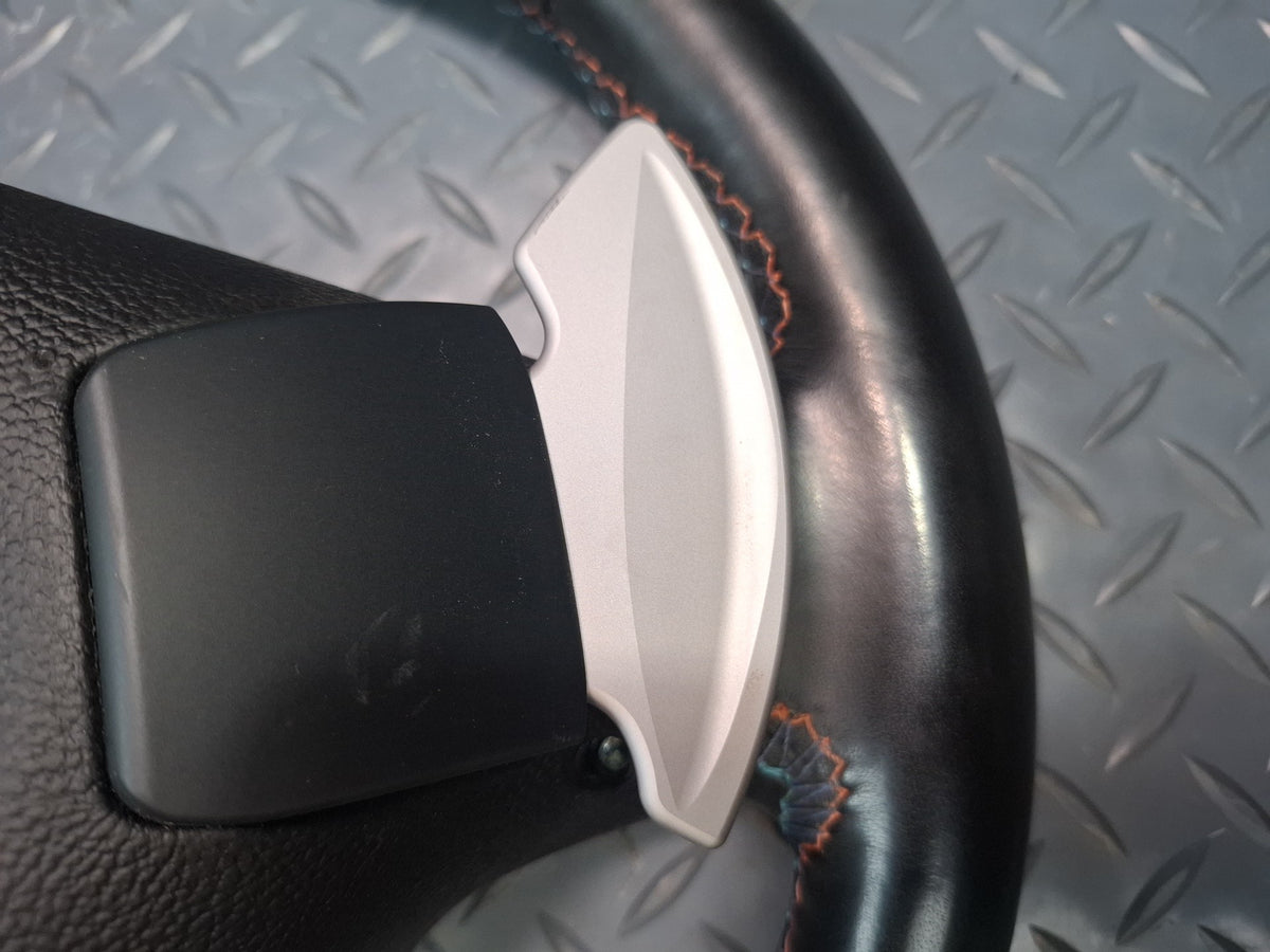 2008-2011 BMW E90 E92 E93 M3 Sport Leather Steering Black w Paddles & Controls