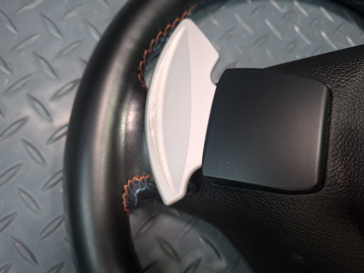 2008-2011 BMW E90 E92 E93 M3 Sport Leather Steering Black w Paddles & Controls