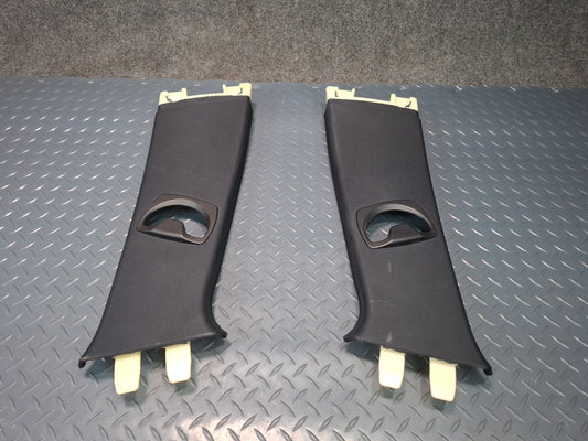 2008-2011 BMW E90 M3 Left & Right Interior B Pillar Upper Trim Panel Set of 2