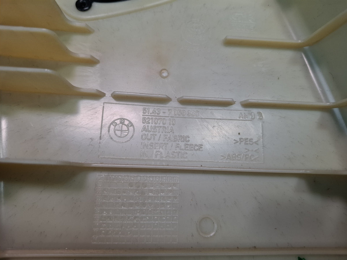 2008-2011 BMW E90 M3 Left & Right Interior B Pillar Upper Trim Panel Set of 2