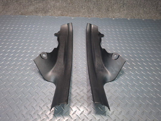 2008-2011 BMW E90 M3 Rear Left & Right Door Scuff Sill Plate Trim Panel Set of 2