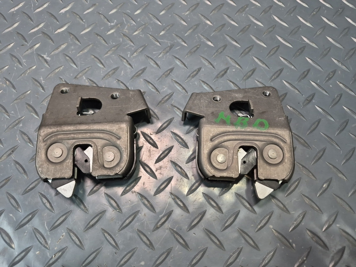 2008-2011 BMW E90 M3 Rear Left & Right Folding Seat Lock Latch Set of 2
