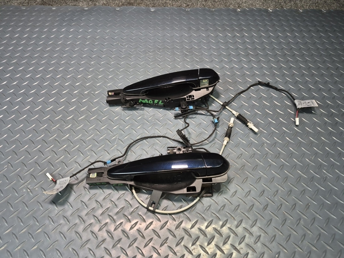 2008-2011 BMW E90 E92 M3 Front Door Exterior Handle w Keyless Entry Set of 2