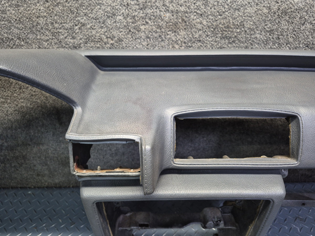 84-86 Toyota Cressida MX73 Dashboard Dash Instrument Trim Panel Cover Gray Dmgd