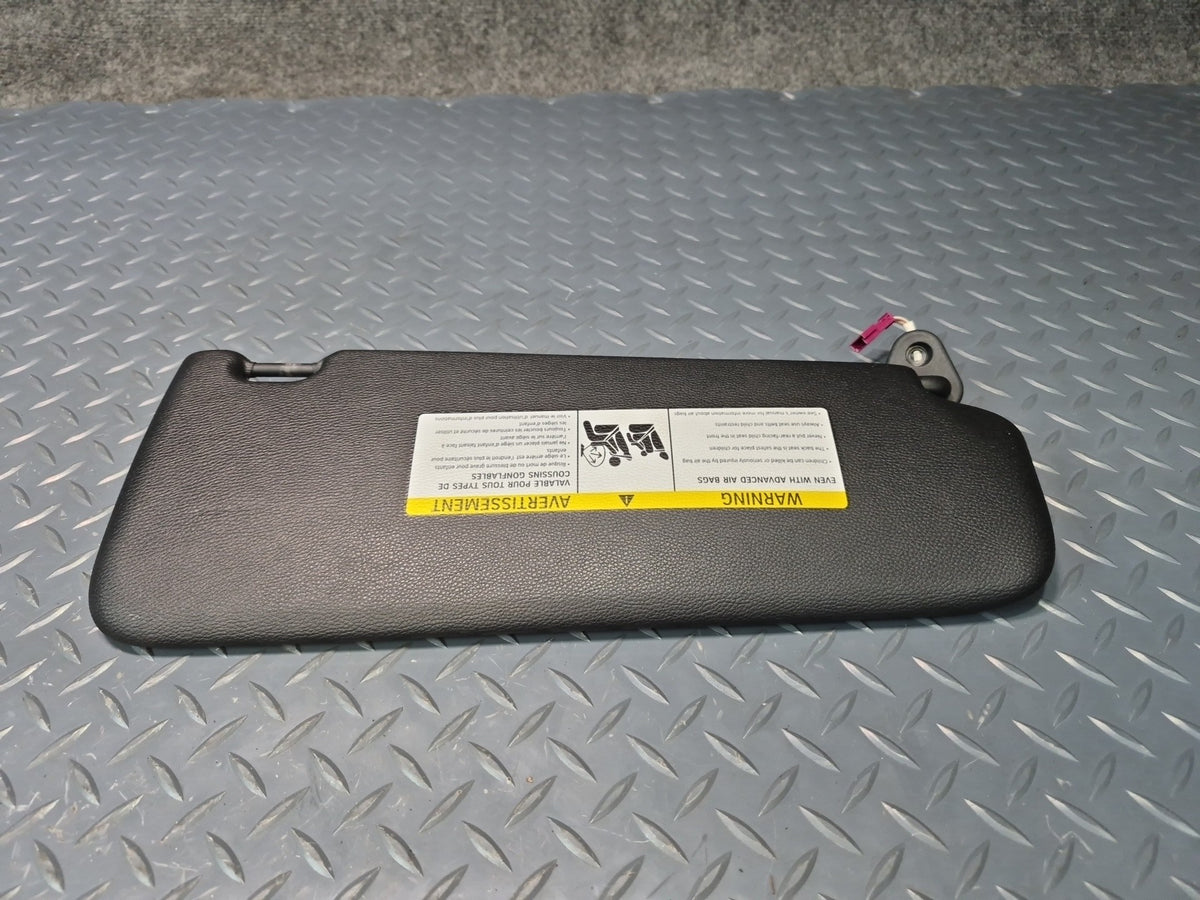 2008-2011 BMW E90 M3 Front Left & Right Sun Visor Black Set of 2