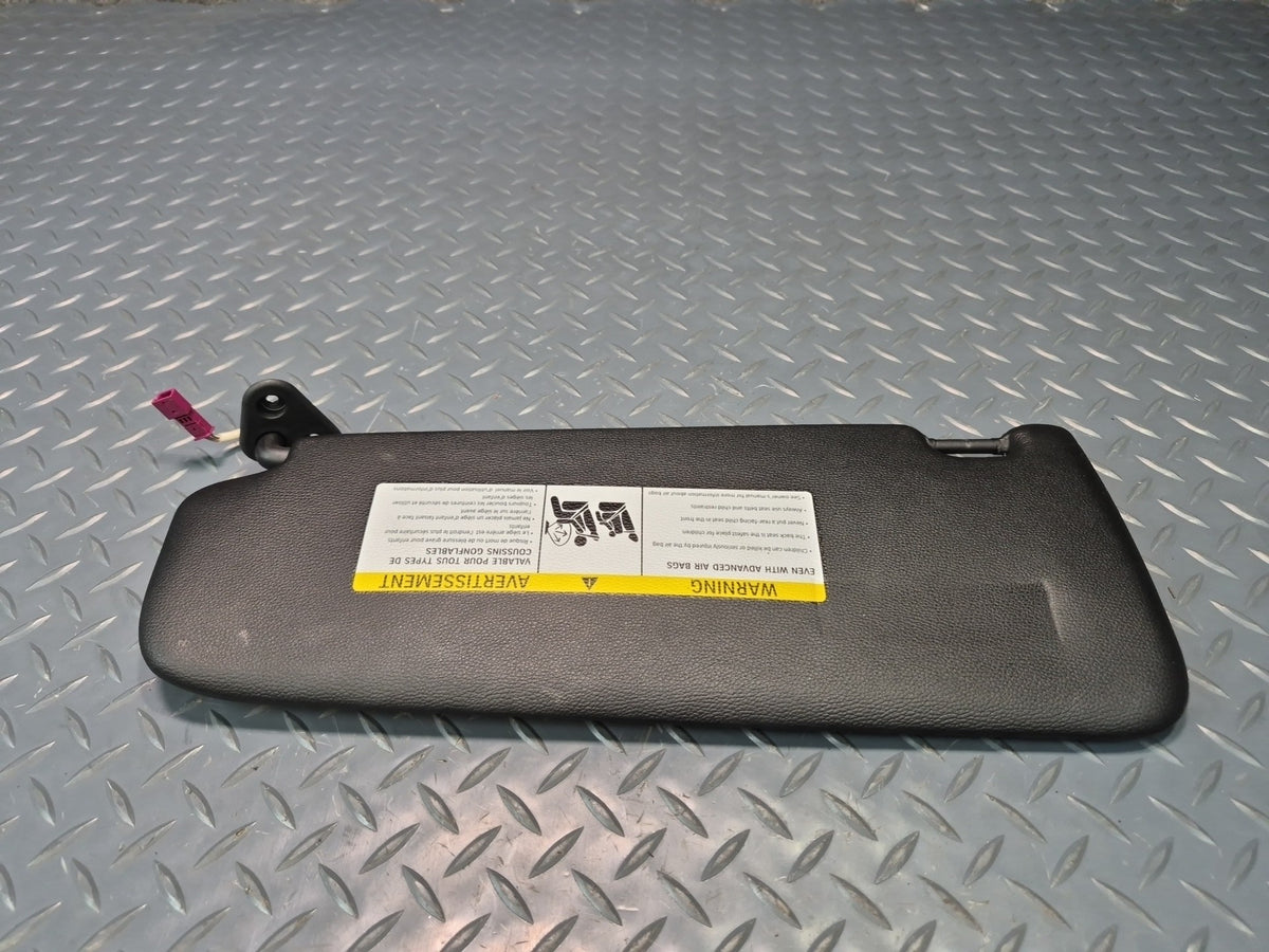 2008-2011 BMW E90 M3 Front Left & Right Sun Visor Black Set of 2