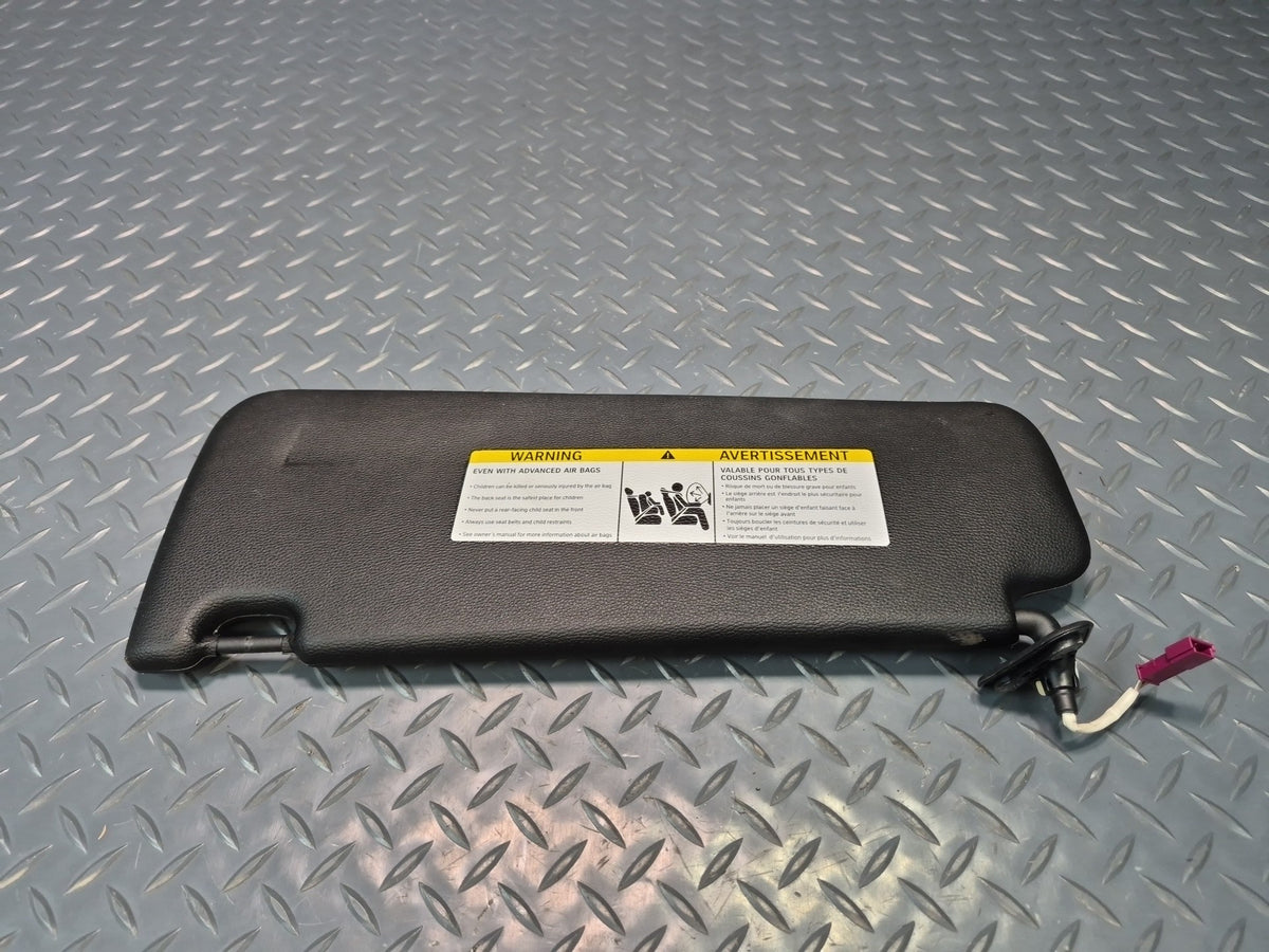 2008-2011 BMW E90 M3 Front Left & Right Sun Visor Black Set of 2