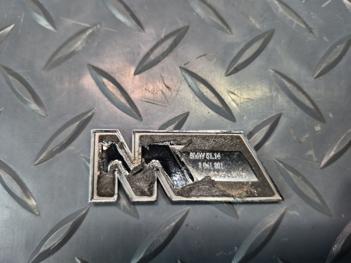 2008-2011 BMW E90 M3 Rear Trunk Lid Emblem  Logo Badge Set
