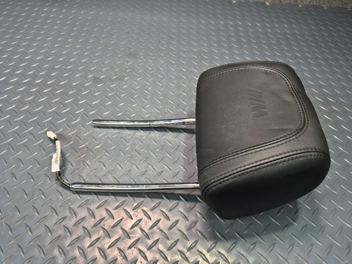 08-11 BMW E90 E92 M3 Front Left & Right Sport Seat Leather Active Headrest Set