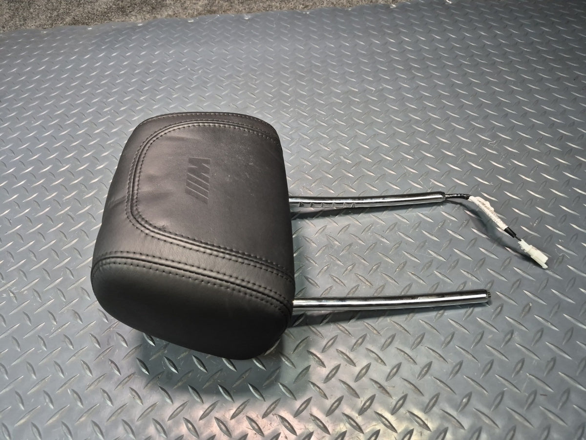 08-11 BMW E90 E92 M3 Front Left & Right Sport Seat Leather Active Headrest Set