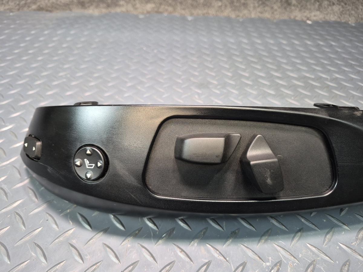 2008-2011 BMW E90 M3 Front Right Seat Adjust Control Switch w Trim Panel 9227855