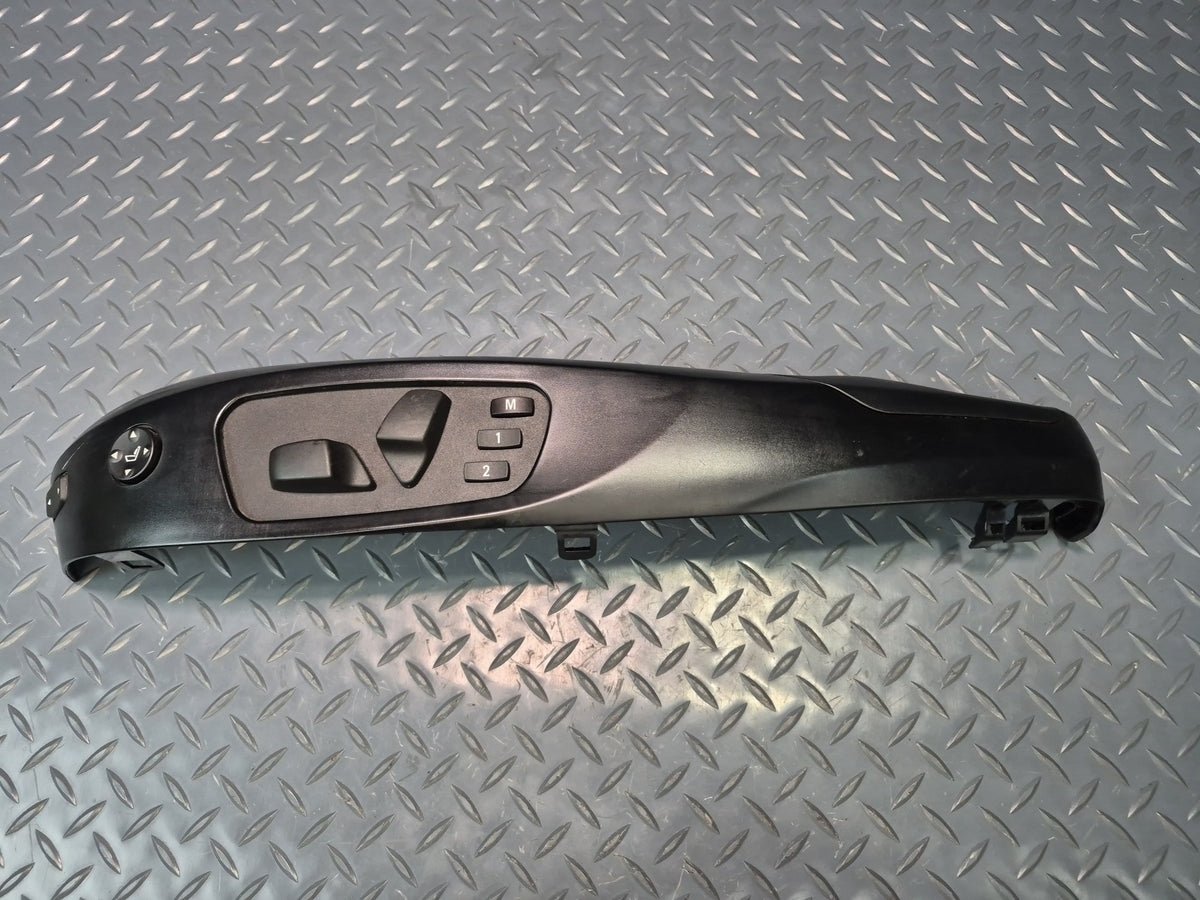 2008-2011 BMW E90 M3 Front Left Seat Adjust Control Switch w Trim Panel 6936979